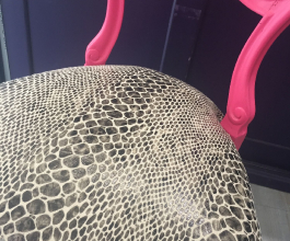 Chaise Tissu