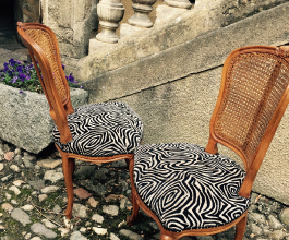 Chaises canées