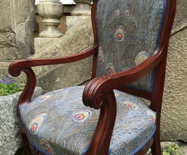 Fauteuil Louis Philippe Liberty