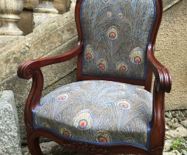 Fauteuil Louis Philippe Liberty