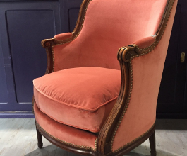 Bergere de Style Louis XVI