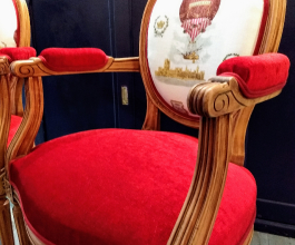 Cabriolets de style Louis XVI