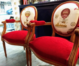 Cabriolets de style Louis XVI