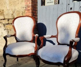 Fauteuils Louis Philippe